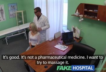 FakeHospital: Головную смотреть порно боль у блондинки вылечили членом и оргазмами